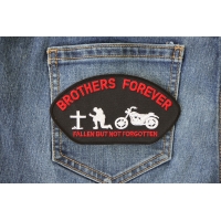 Brothers Forever Biker Cap Patch | US Military Veteran Patches
